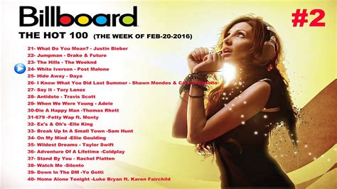 Billboard 2016 top 100 download